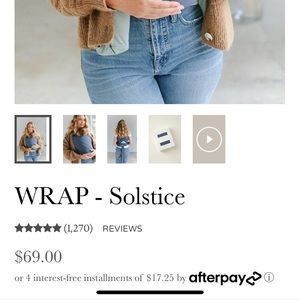 NWOT Solly baby wrap